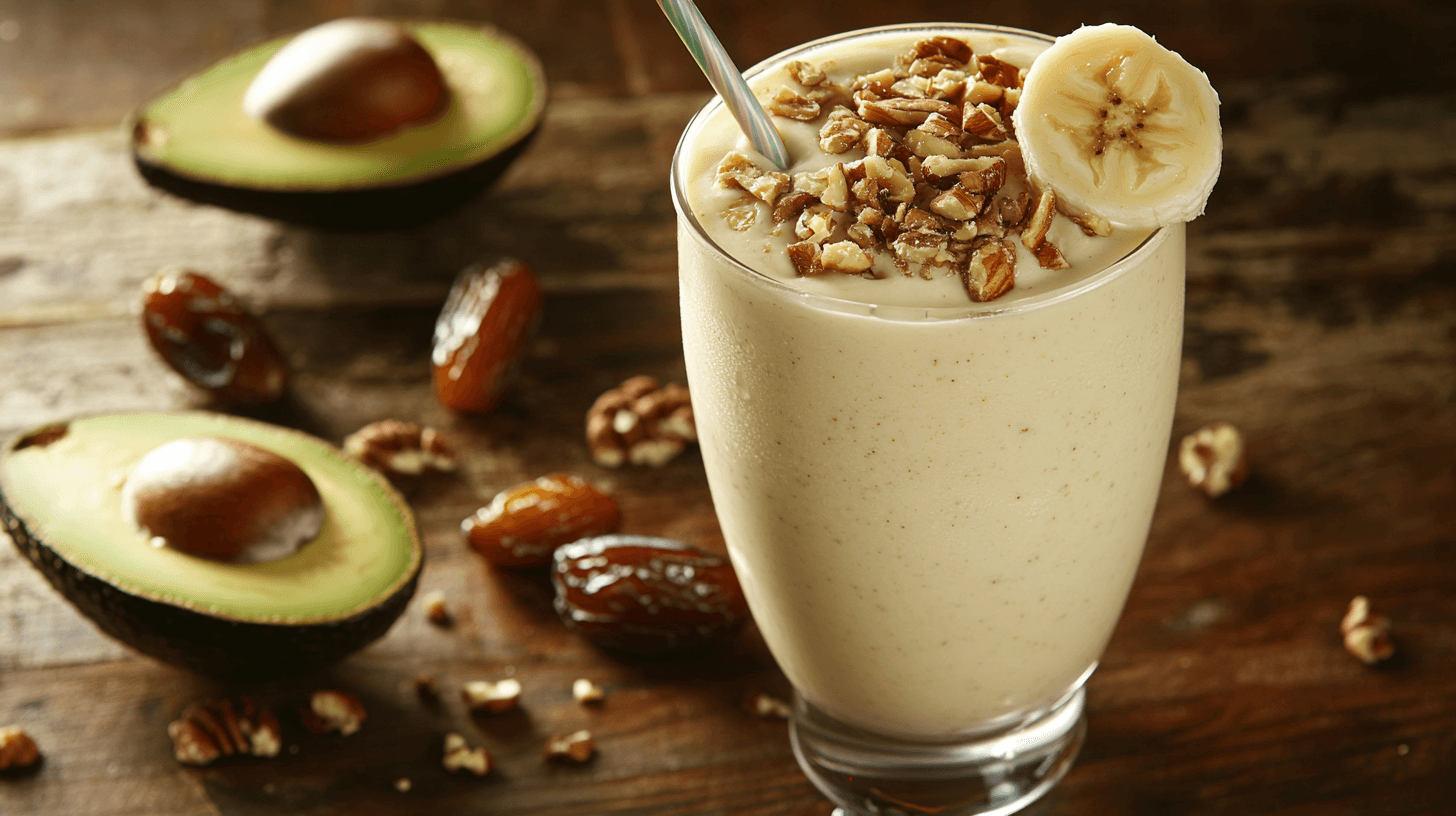 date and banana milkshake