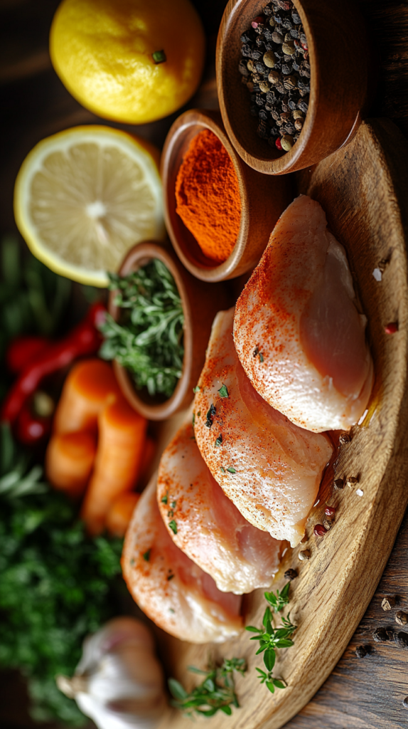 Ingredients chicken salad