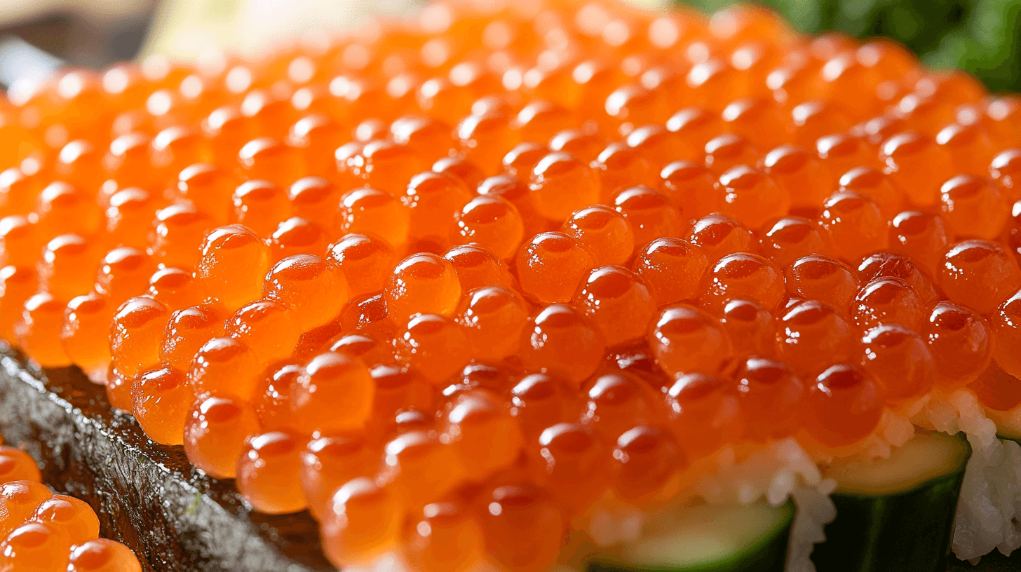 Bright orange Tobiko