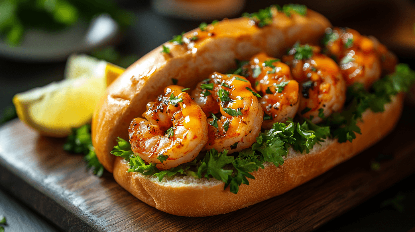 shrimp rolls