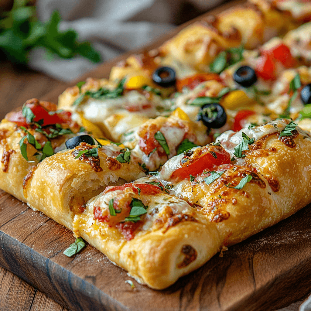 roll pizza cut into squares,