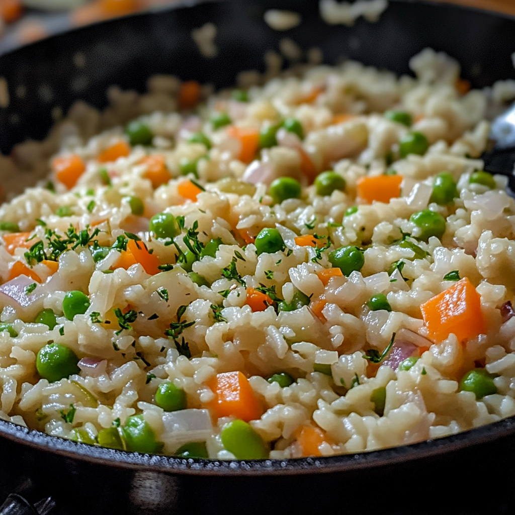 , Easy Vegetable Risotto