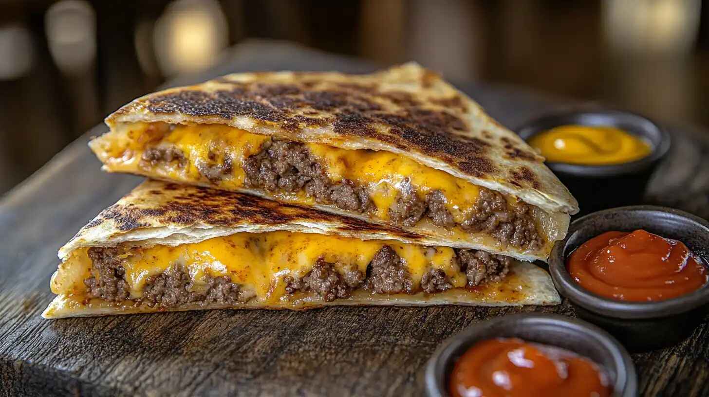 Game Changing Cheeseburger Quesadilla You Can’t Resist (5) Game Changing Cheeseburger Quesadilla You Can’t Resist (5)