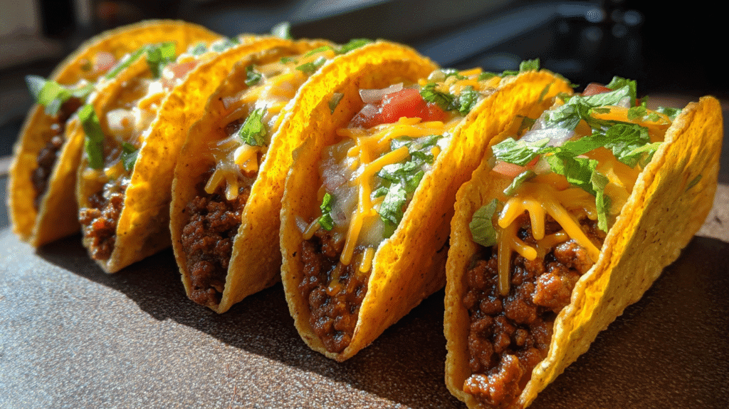 Cheesy Oven-Baked Taco