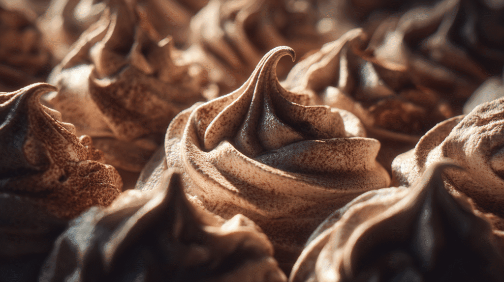 Chocolate Meringue Cookies 1