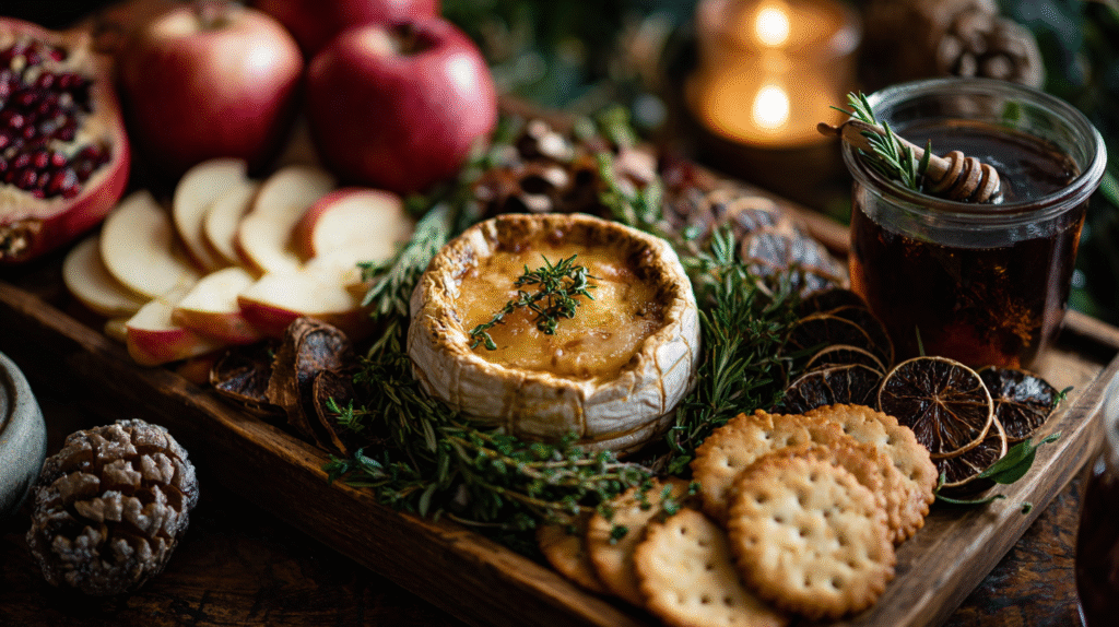 Cranberry Pecan Baked Bries