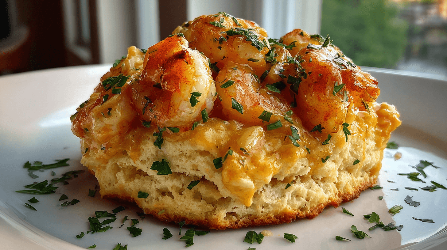Shrimp And Crab Biscuit