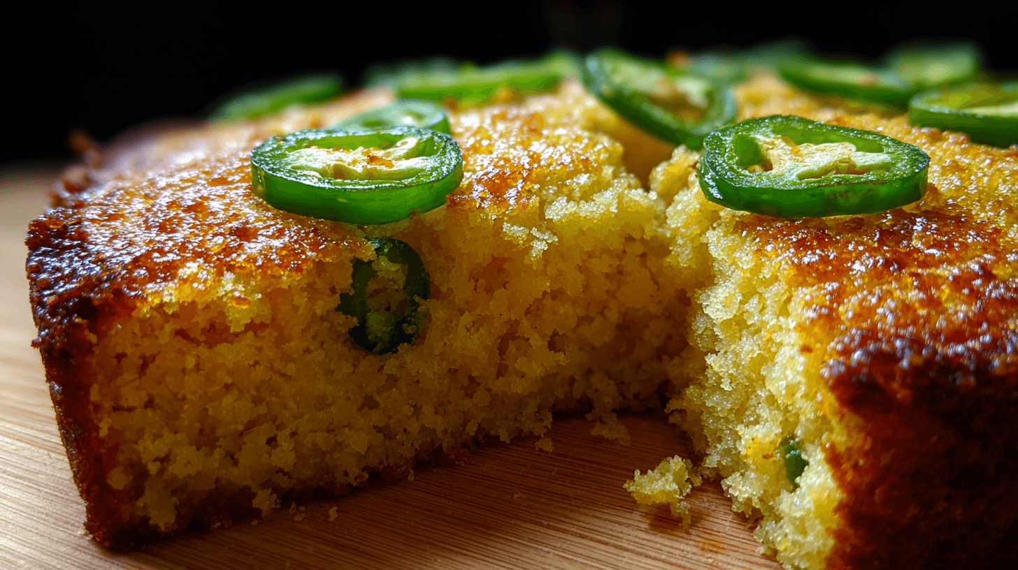 Spicy Sweet Jalapeo Cornbread