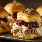 Turkey Cranberry Sliders