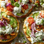 Tzatziki Chicken Pizza