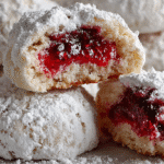 Festive Raspberry Cookies