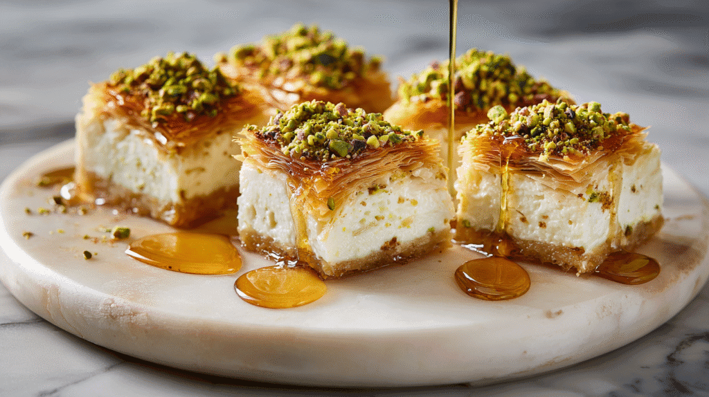 Baklava Cheesecake Phyllo Cookies
