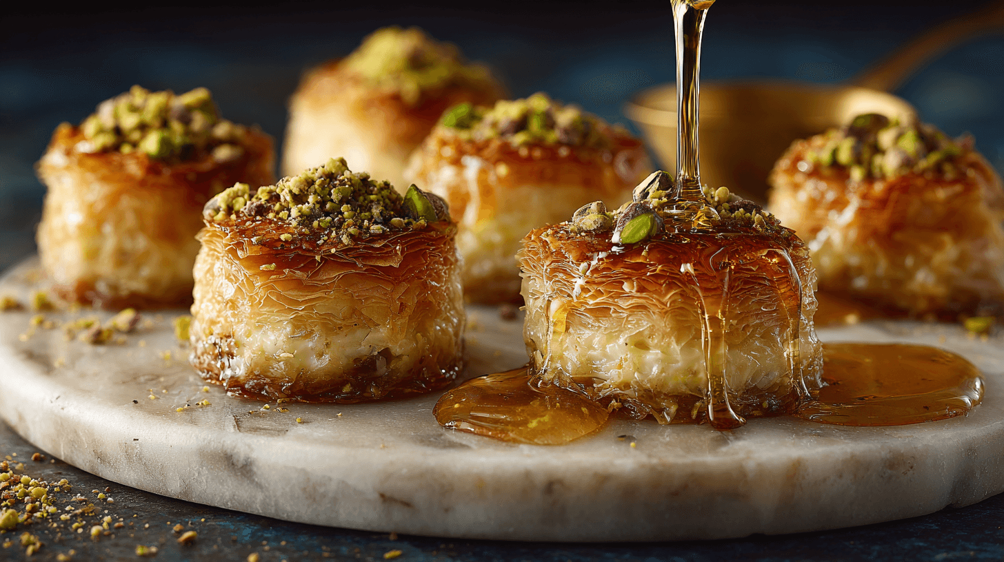 Baklava Cheesecake Phyllo Cookies