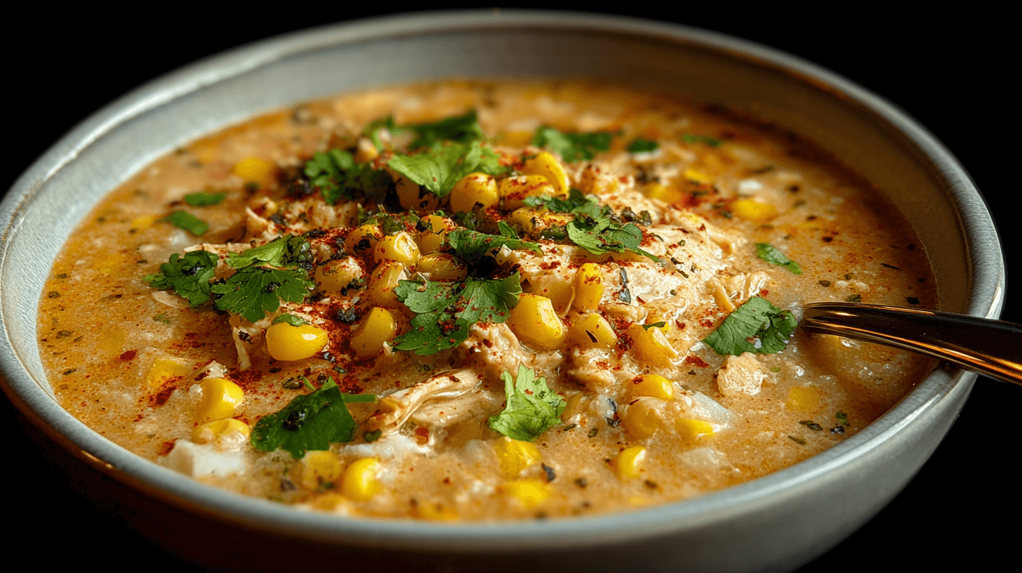 Mexican Street Corn White Chicken Chili