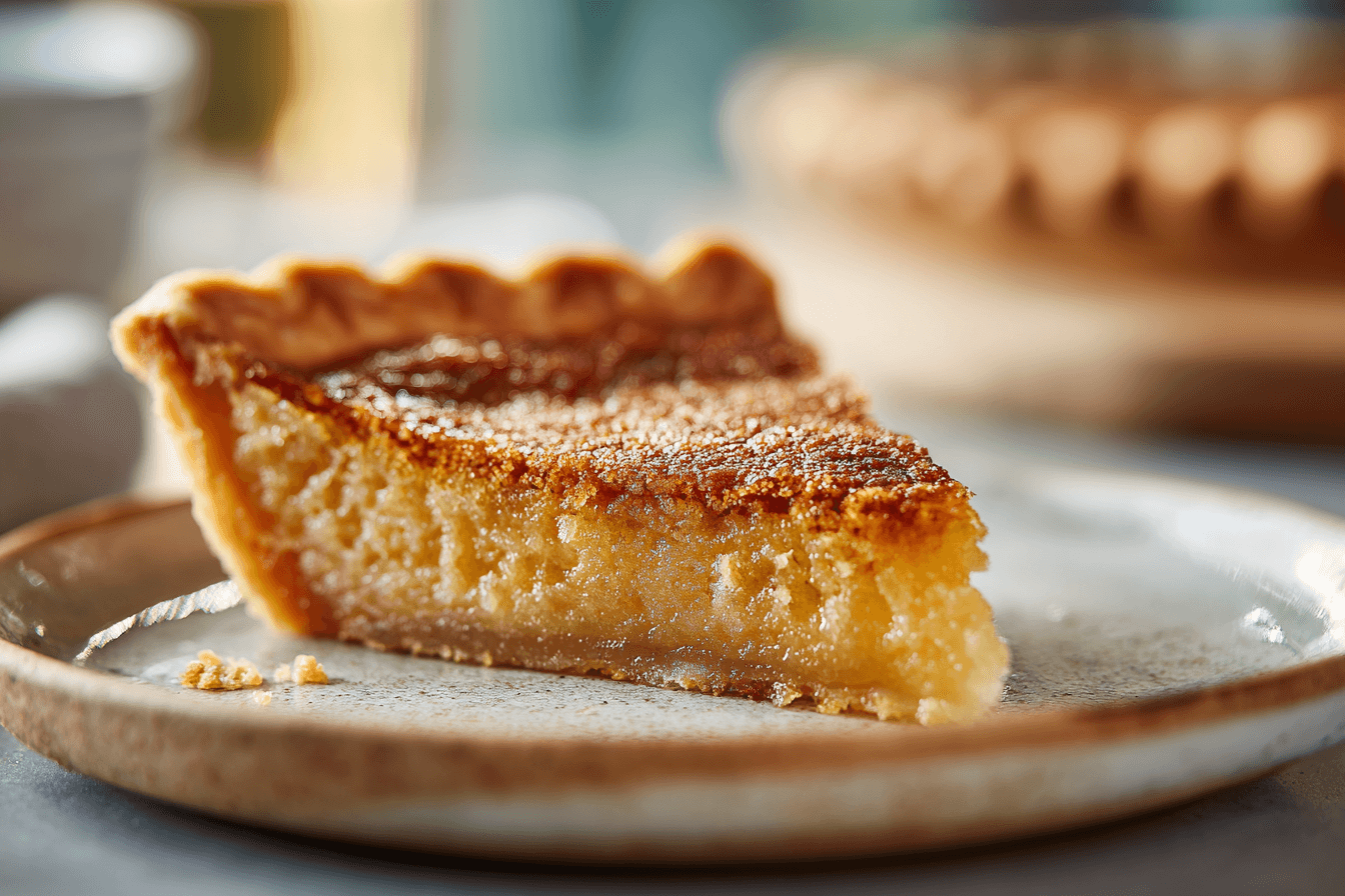 Golden Southern Chess Pie