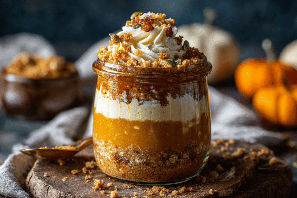 Pumpkin Pie in a Jar