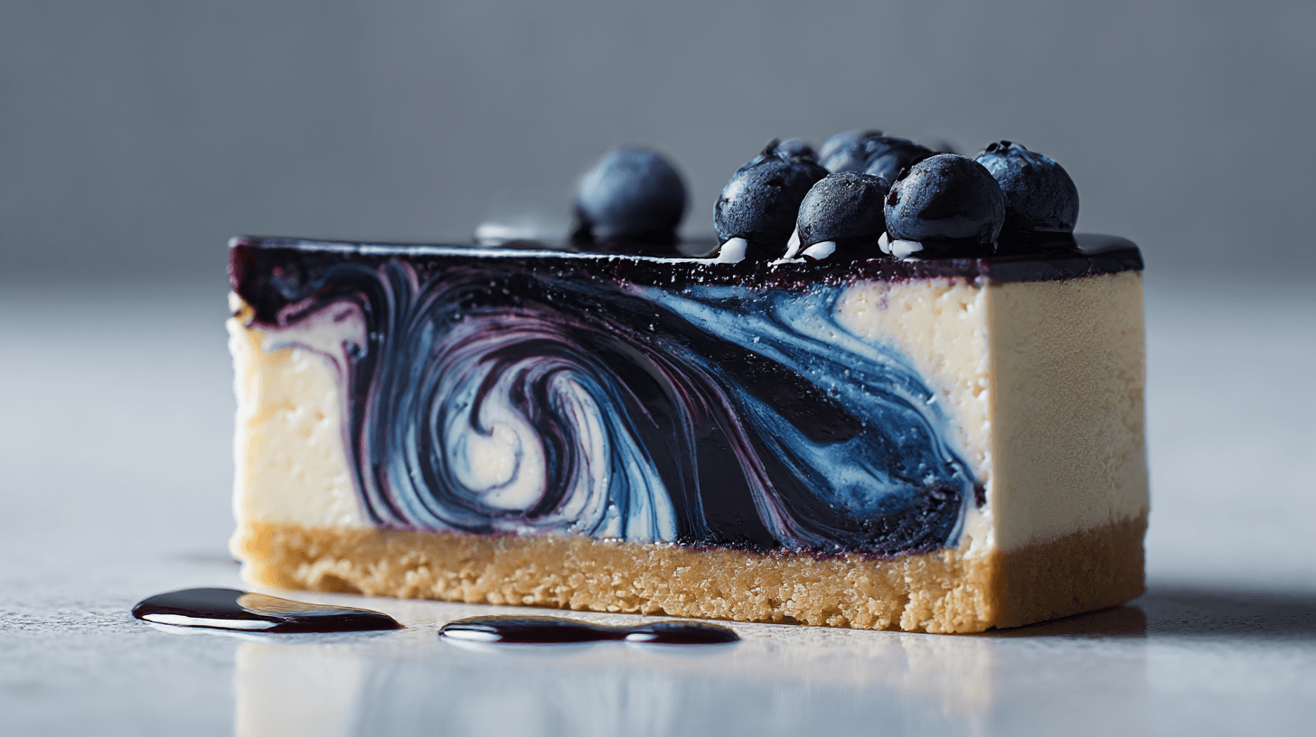 Ravenclaw Midnight Blueberry Cheesecake