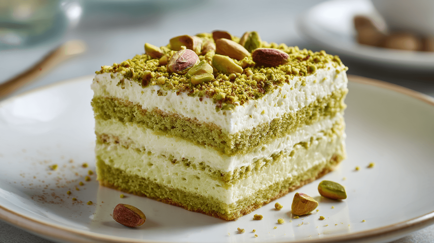 Pistachio Tiramisu