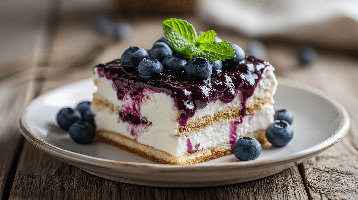 Blueberry Tiramisu