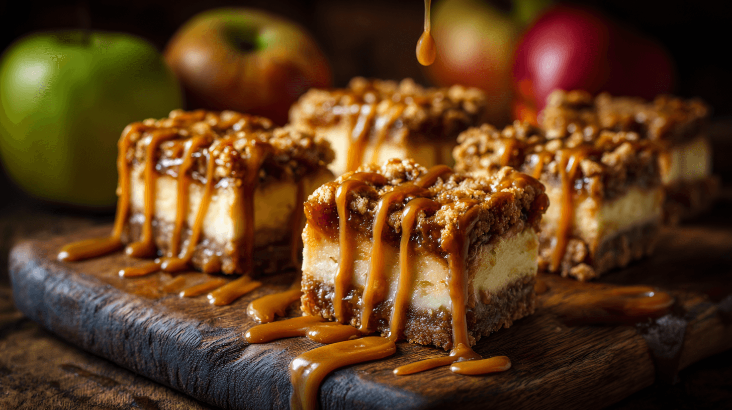 Caramel Apple Cheesecake