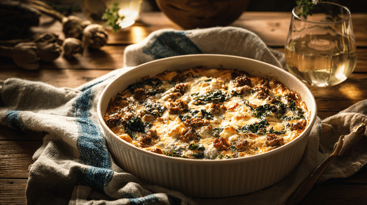 Italian Zuppa Toscana Casserole