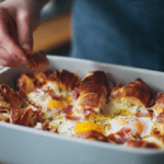 Eggs Benedict Croissant Casserole