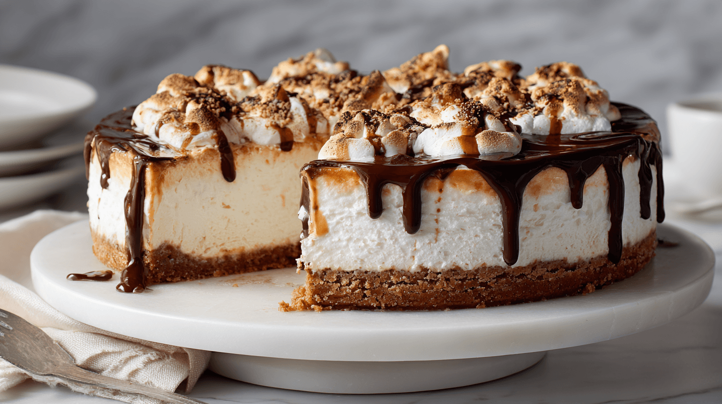 Marshmallow Whip Cheesecake