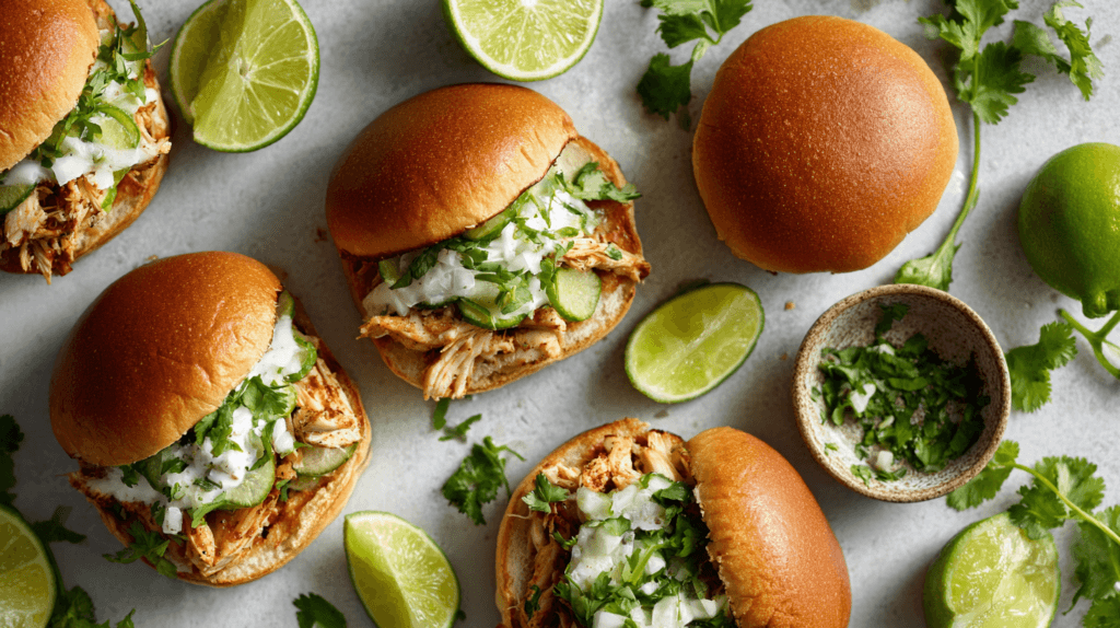 cilantro lime chicken sandwiche