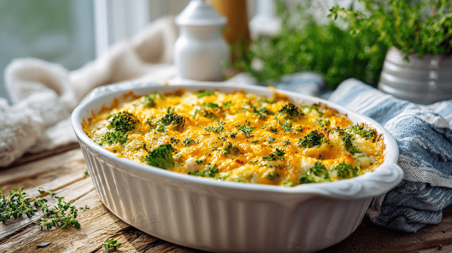 Chicken Broccoli Rice Casserole