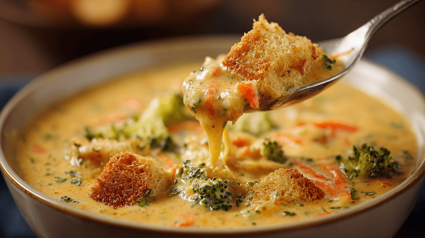 Smoked Gouda Broccoli Soup