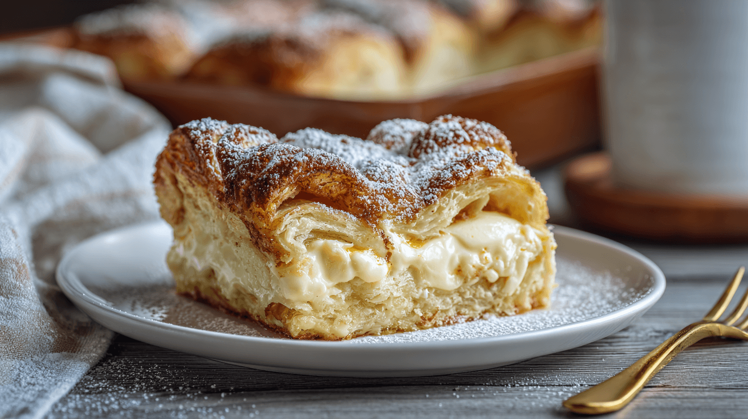 Cheesecake Crescent Rolls Casserole